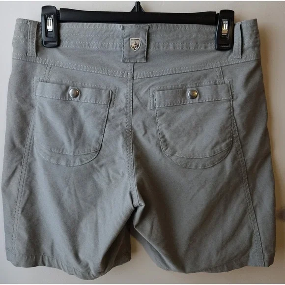Kuhl Women's Shorts Born In The Mountains‎ Gray Outdoor Athletic Size 4 - Picture 2 of 6